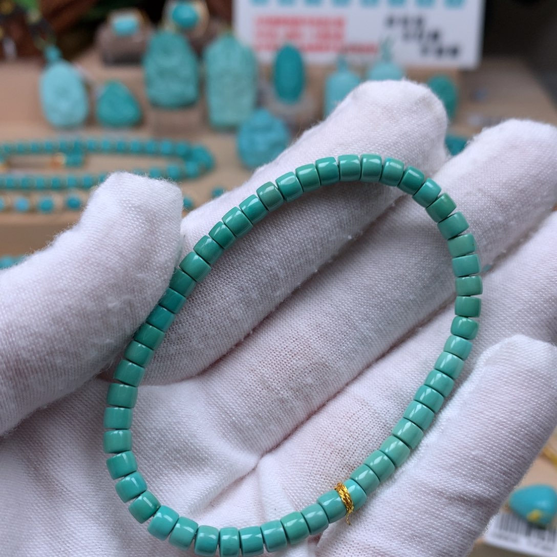 绿松石珠宝奇石未镶嵌