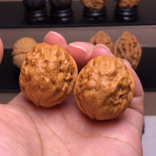 文玩核桃把件金蟒萌萌包5