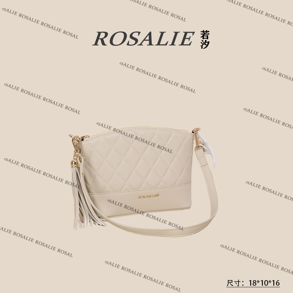 【若汐Rosalie】GQ-1417-米白时尚简约休闲韩版气质托特包夏季