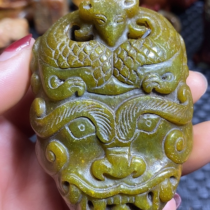 紫金钵盂菩提吊坠