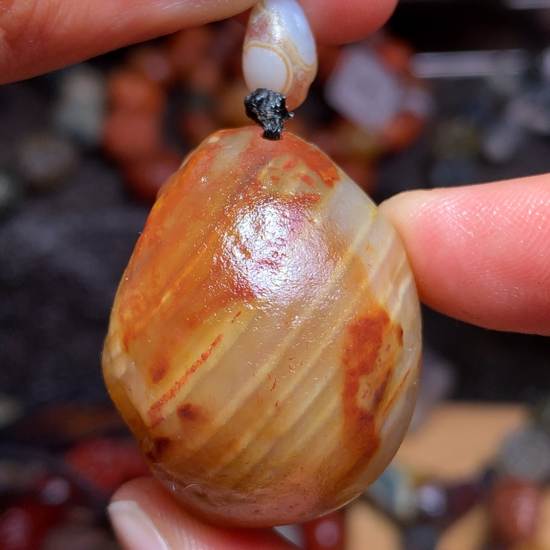 未镶嵌玛瑙/玉髓珠宝半成品