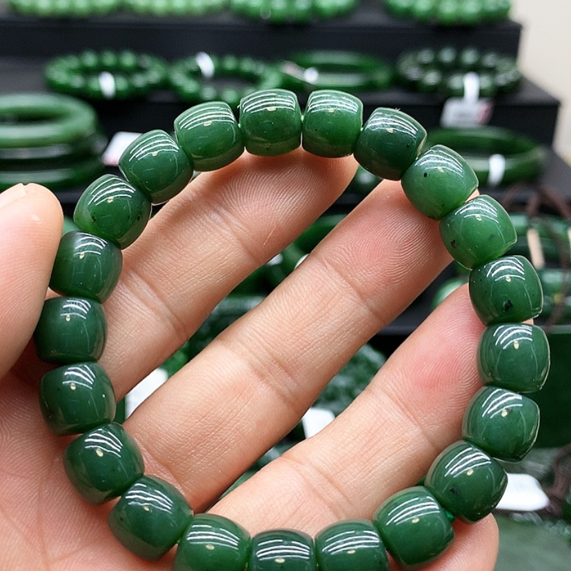 【闪购商品】和田玉（碧玉）手链未镶嵌