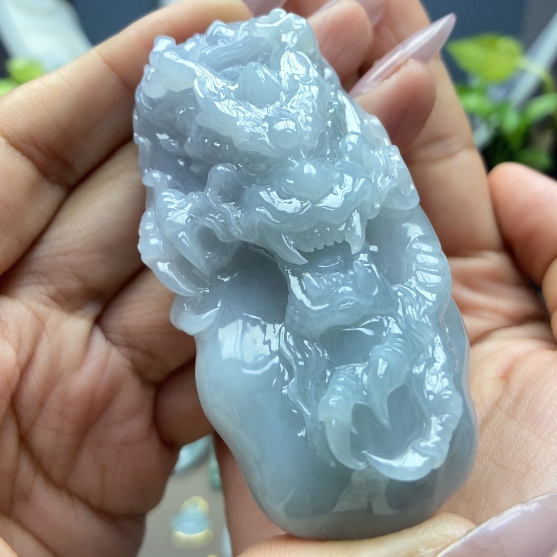 翡翠颈饰未镶嵌吊坠15