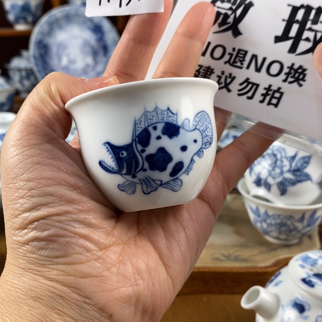 瓷片景德镇陶瓷手绘茶器712
