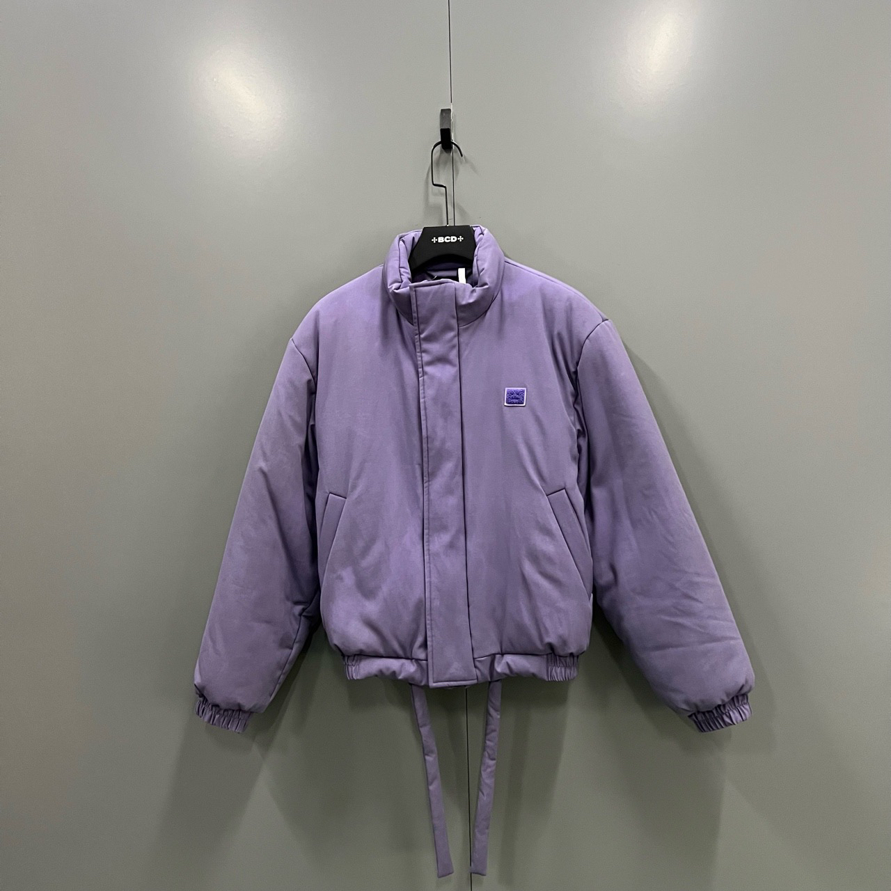 95新 Acne studio 楠3 紫罗兰热敏拉链立领夹克 S码 009341