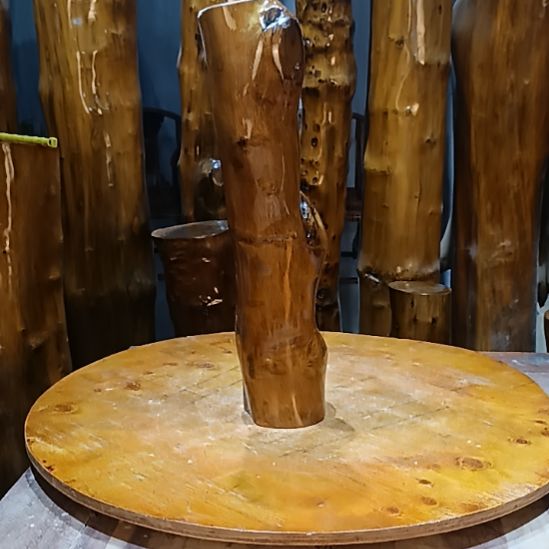 木雅安小叶桢楠金丝楠木横财摆件