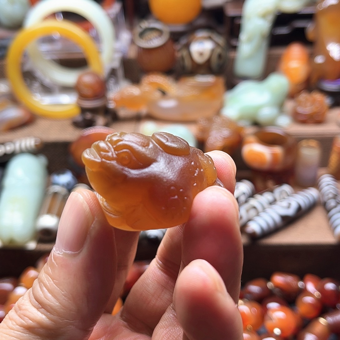 玛瑙/玉髓未镶嵌车挂