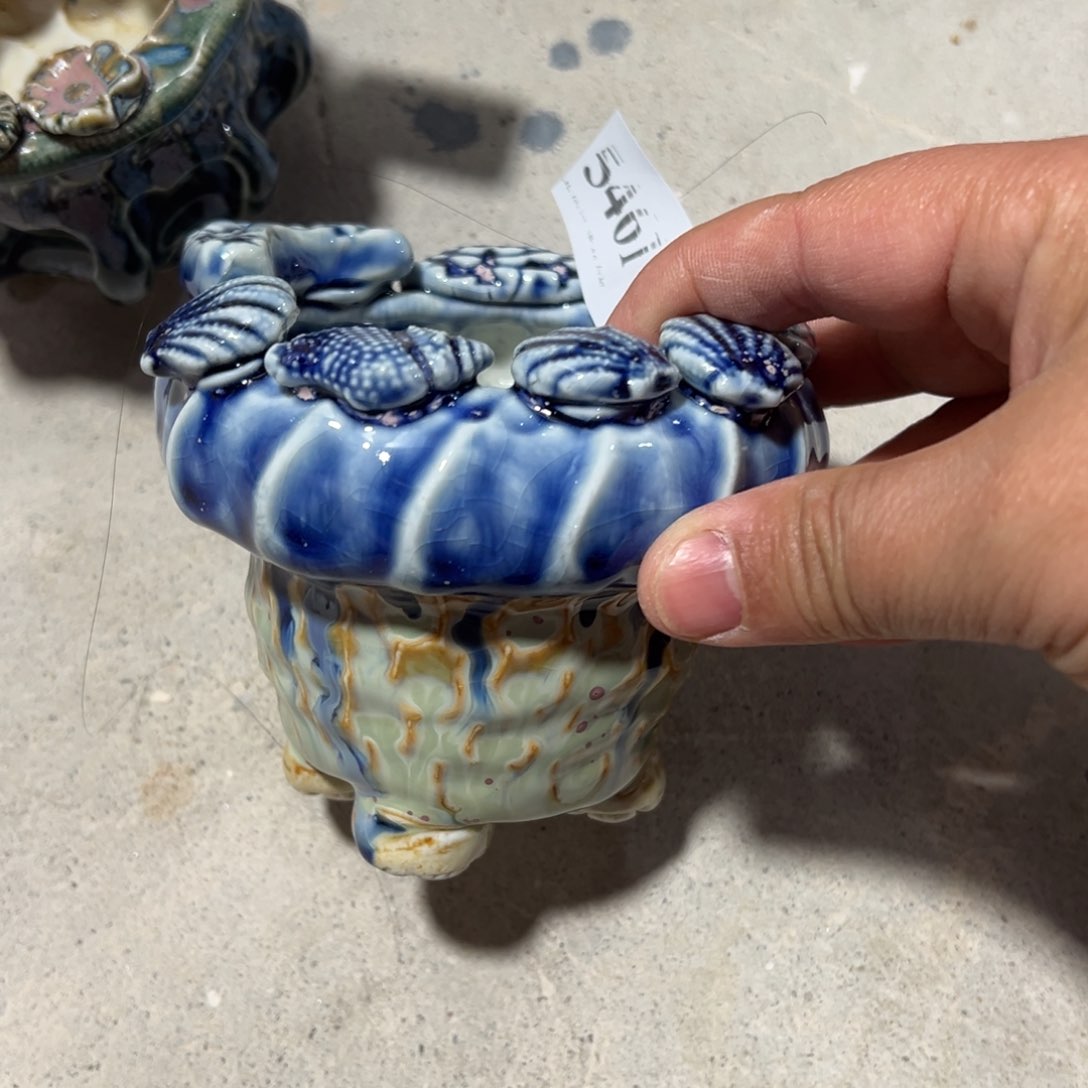 陶瓷口7 景德镇手工花盆