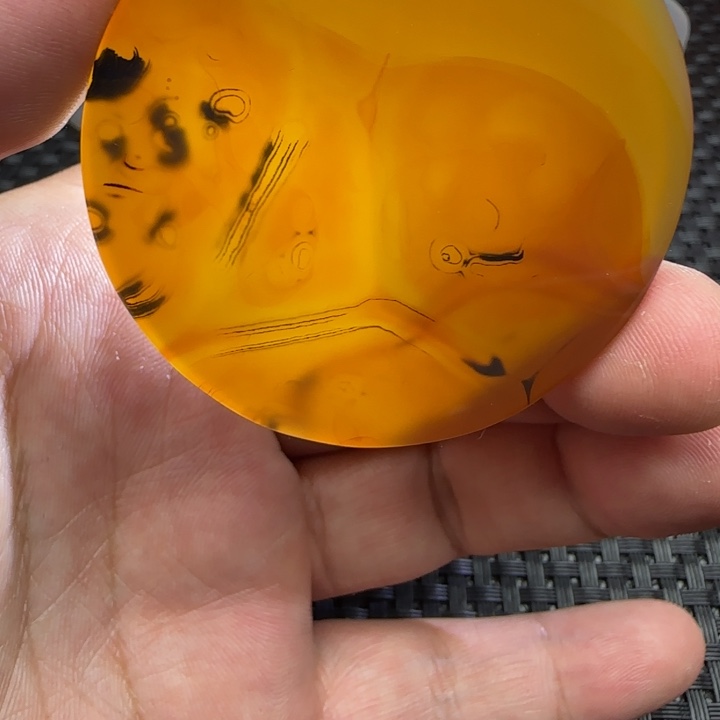 介***间玛瑙/玉髓未镶嵌颈饰