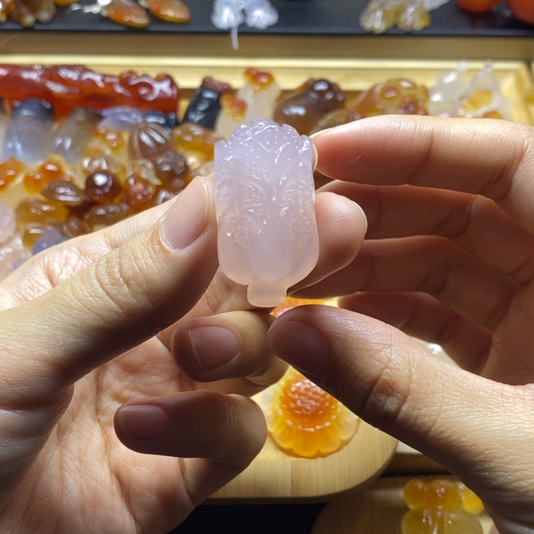 玛瑙/玉髓颈饰未镶嵌✧****空