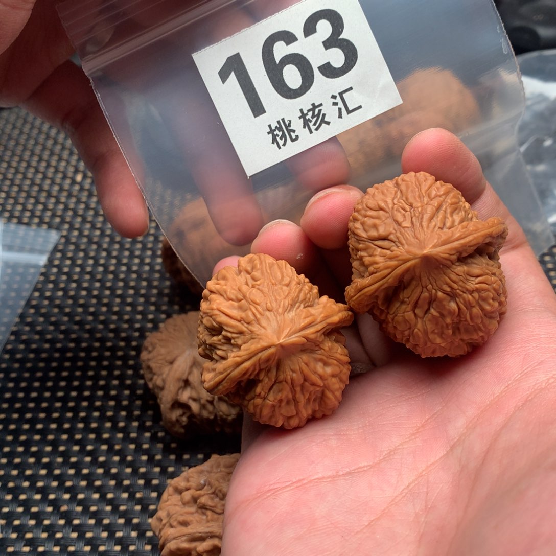 文玩核桃把件金钱豹37