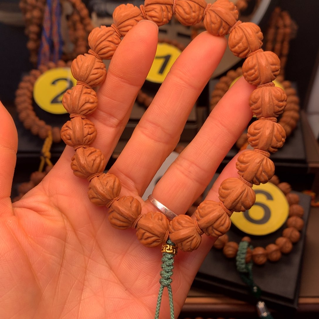 桃核手串小金豆手串14