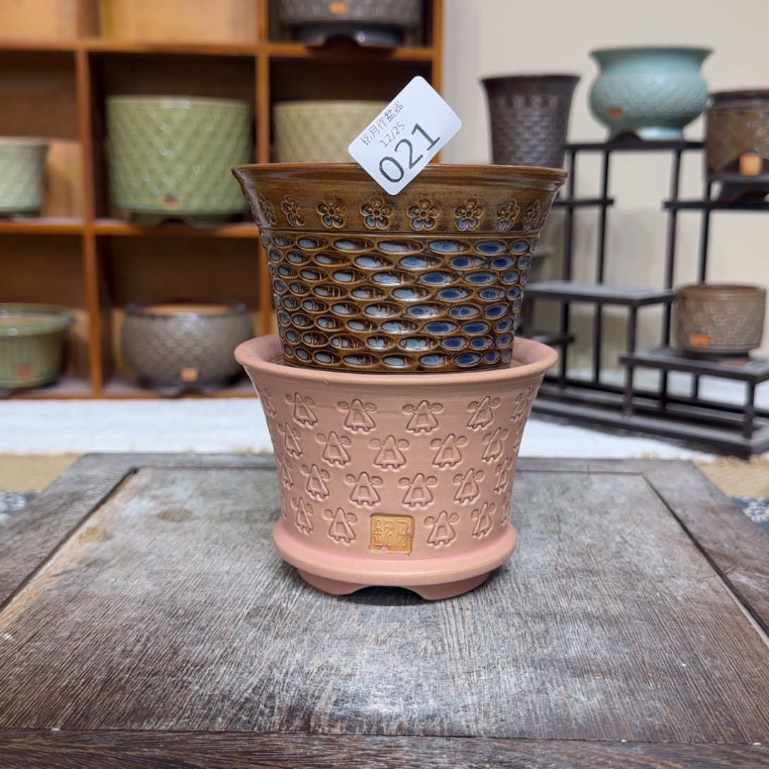 手工花盆 021 内口口径  10cm 