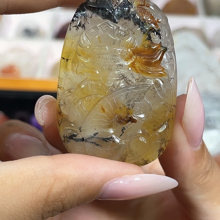 颈饰未镶嵌水晶天然