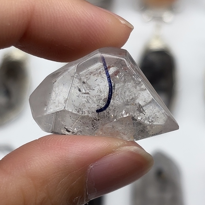 未镶嵌颈饰水晶水胆闪灵钻31mm