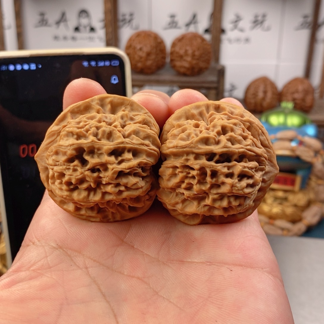 文玩核桃把件大**子D146¥¥£¥¥¥¥野生帽子