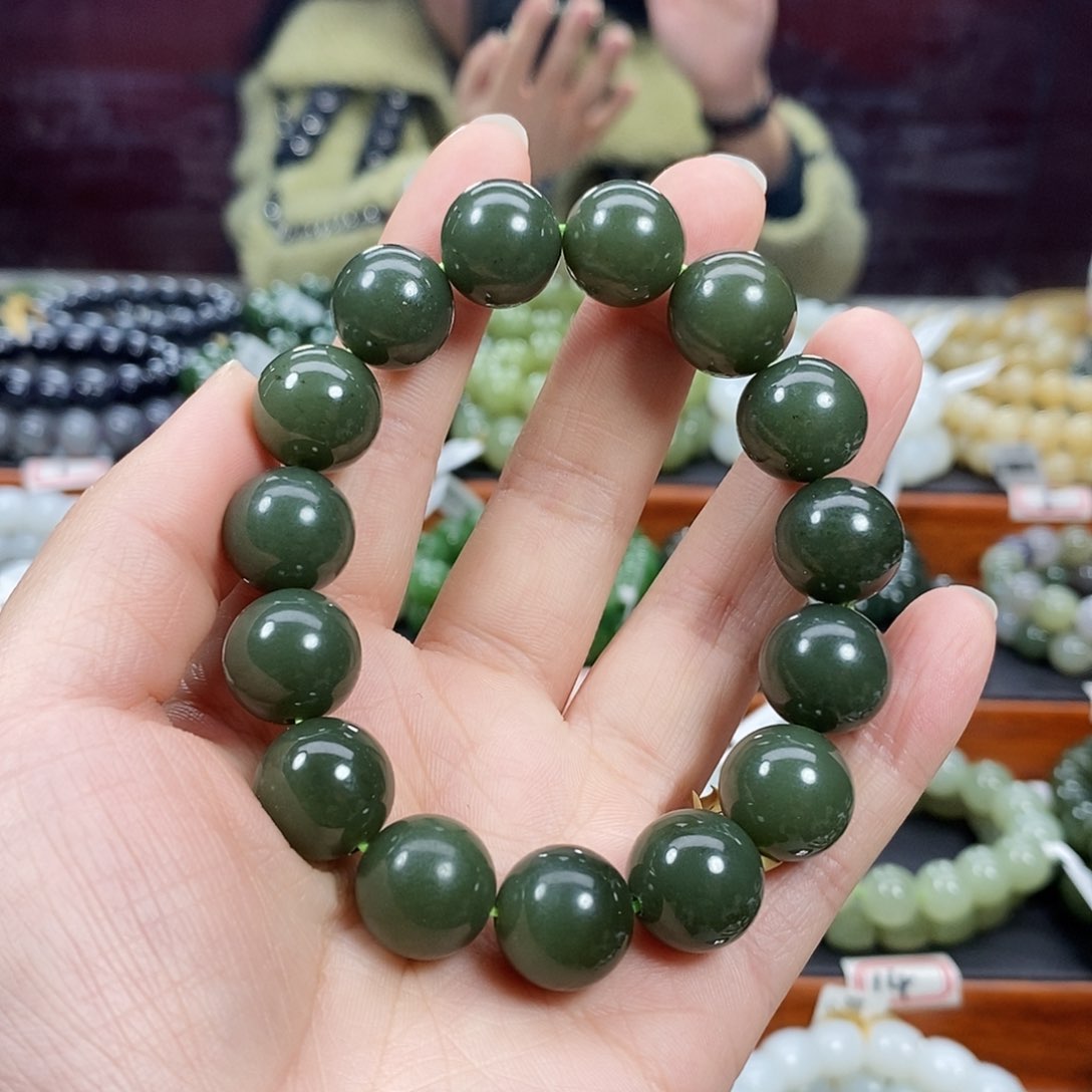 和田玉手链未镶嵌