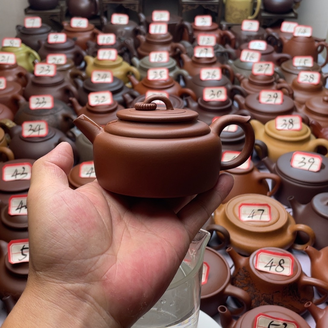 茶壶紫砂宜兴紫砂半手工