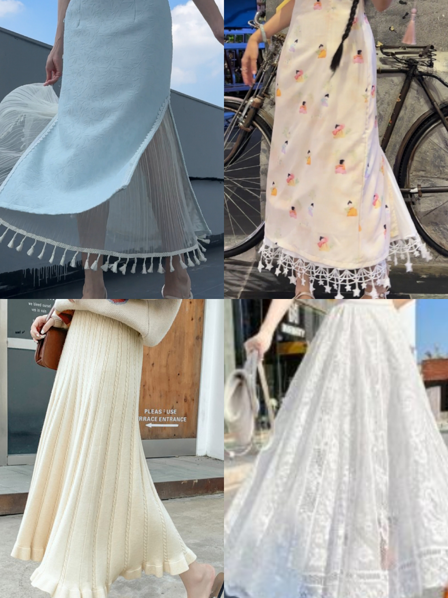 【衬裙-衬裤-星星衬裙-流苏衬裙】旗袍内搭衬裤衬裙打底裤叠穿日常