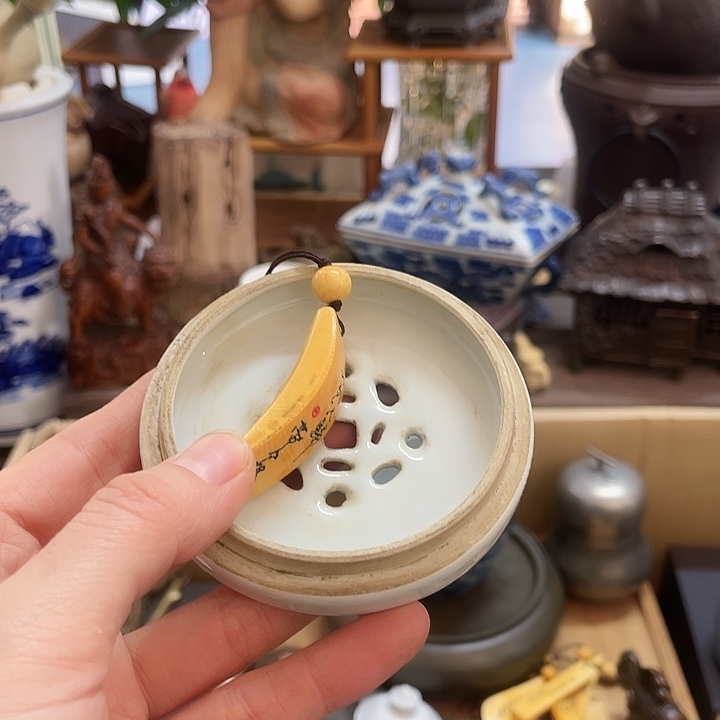 正***圆瓷中古工艺品摆件