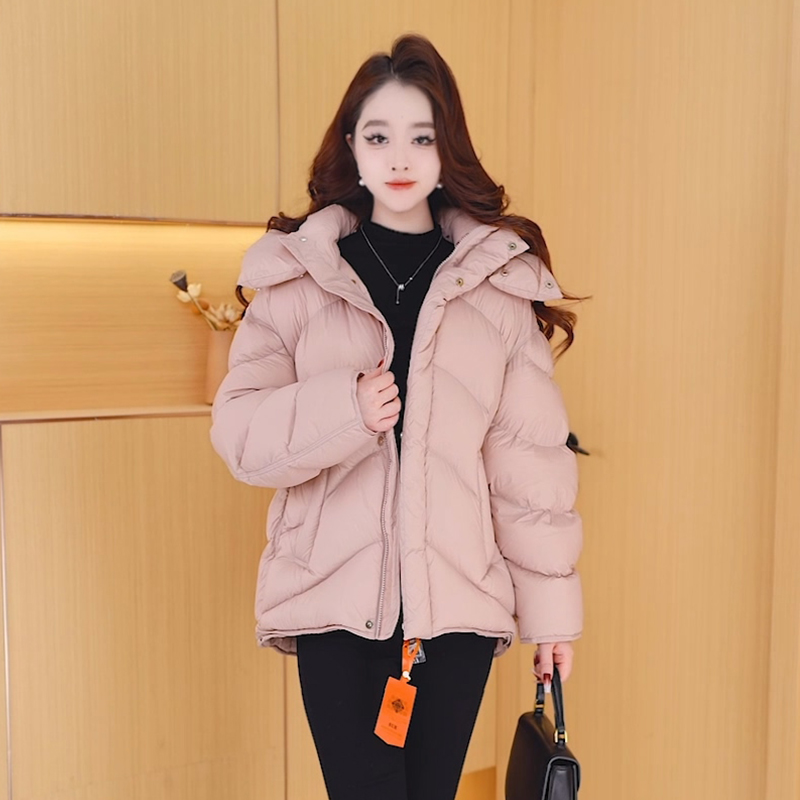 【羽绒服】冬季白鸭绒羽绒服百搭新款时尚气质休闲保暖外套女冬款