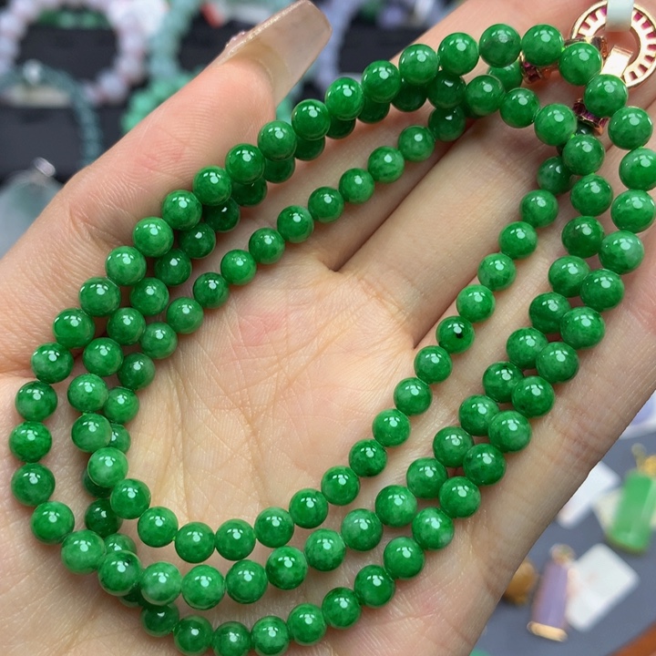 翡翠手链未镶嵌翡翠