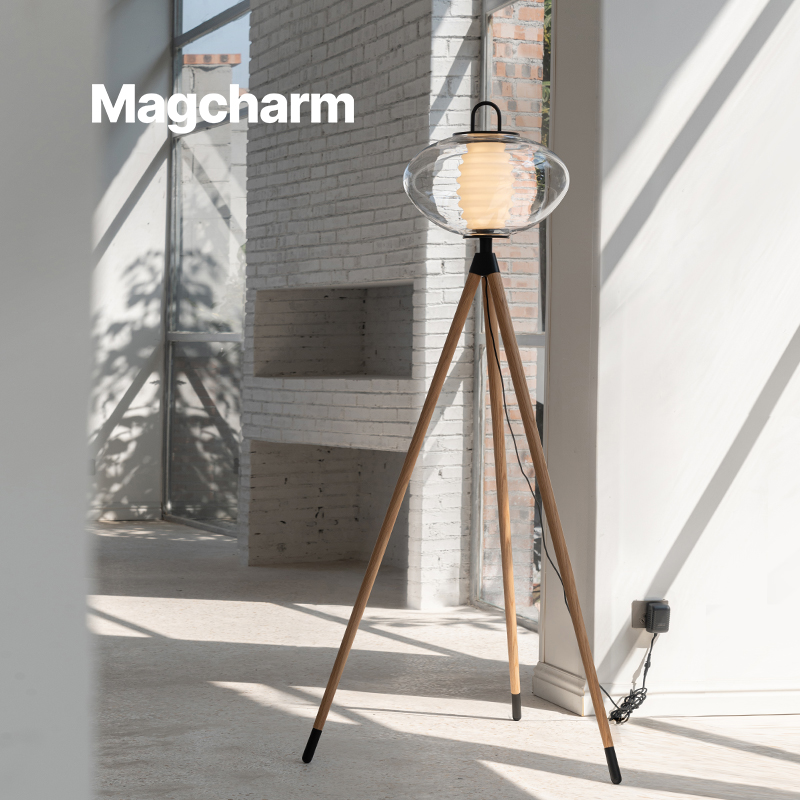 诺克Magcharm欧美品牌流光落地灯北欧风格大师设计沙发旁装饰灯 