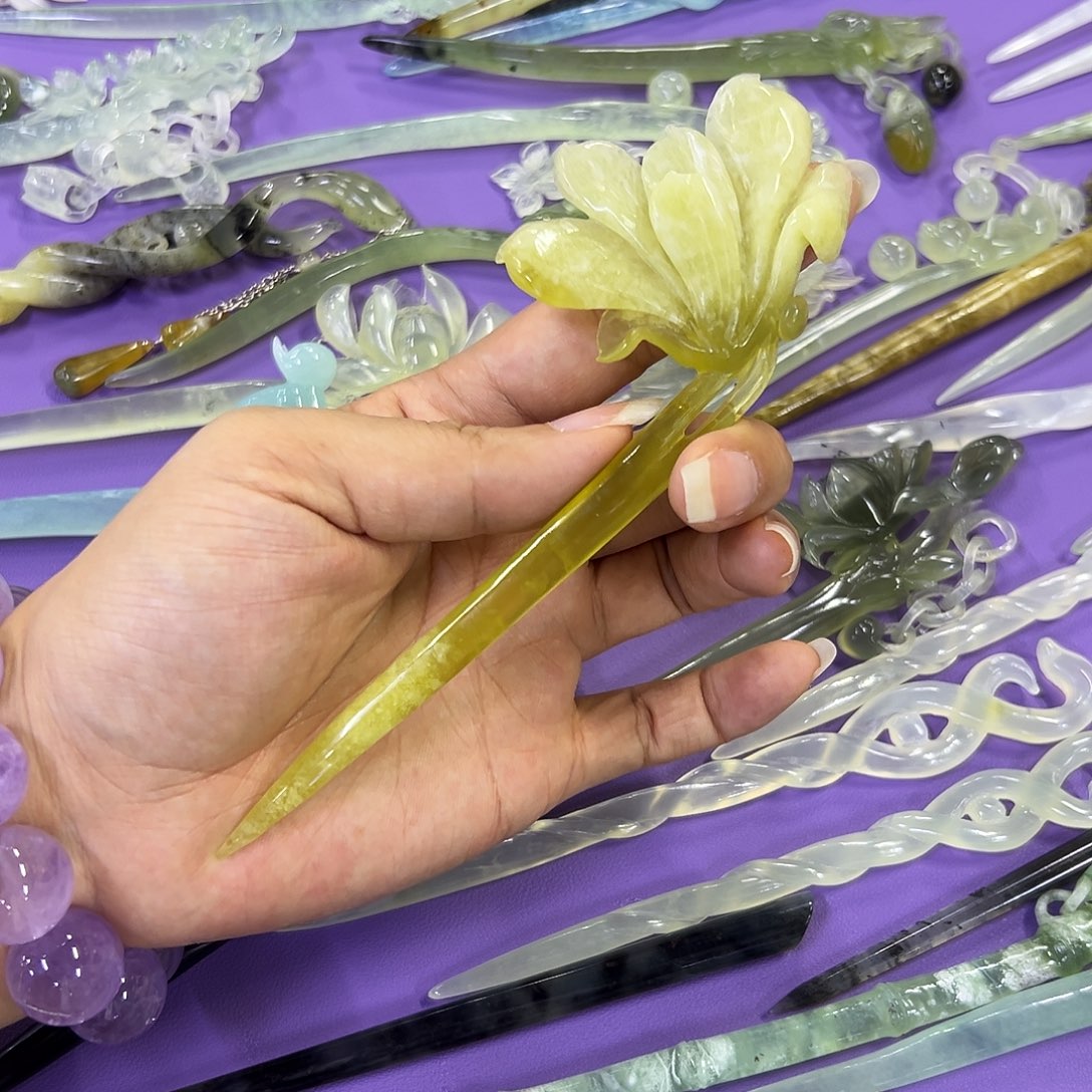 未镶嵌蛇纹石玉玉兰