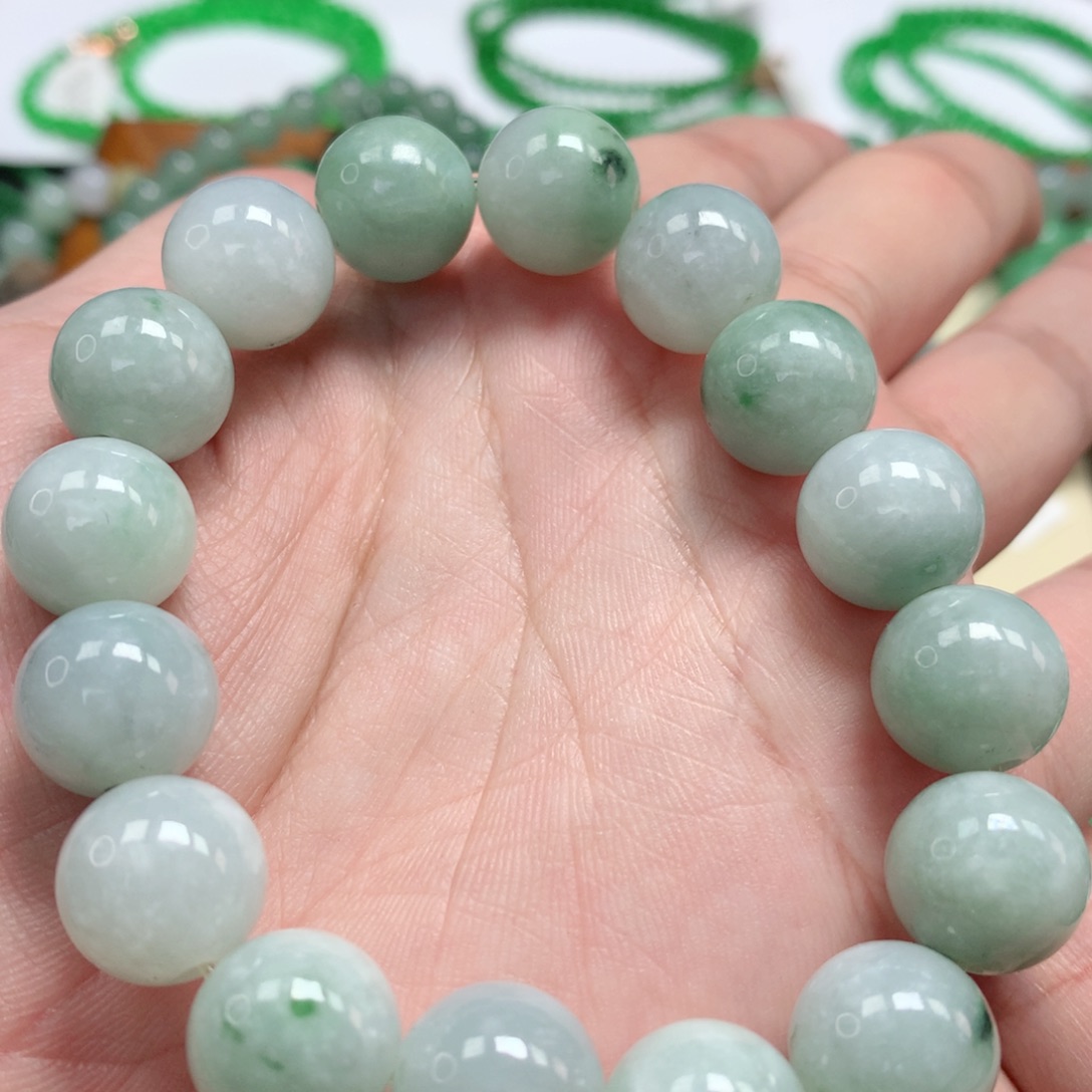 未镶嵌手链翡翠翡翠