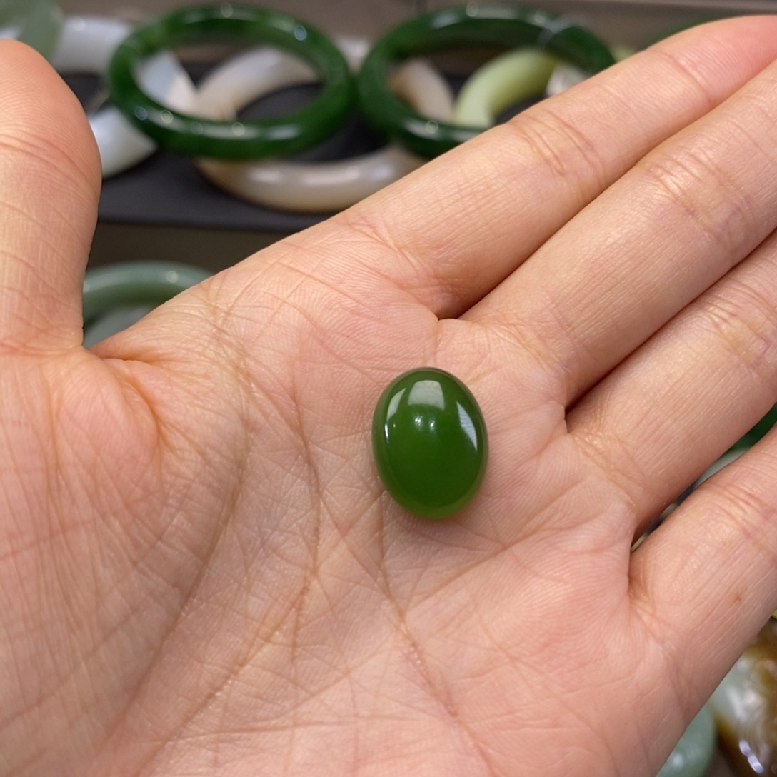 &***&和田玉未镶嵌挂件