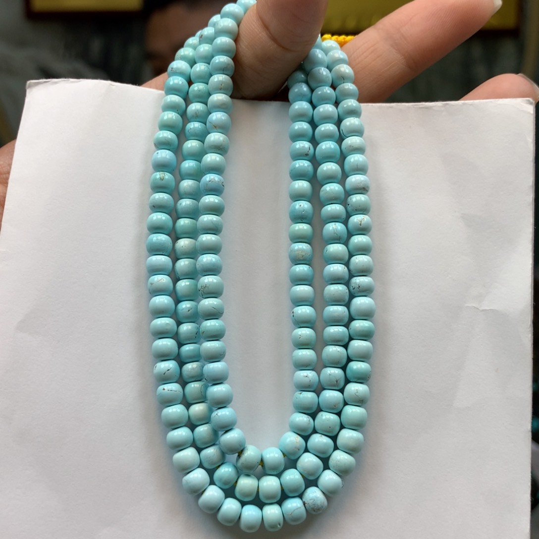 绿松石长链未镶嵌