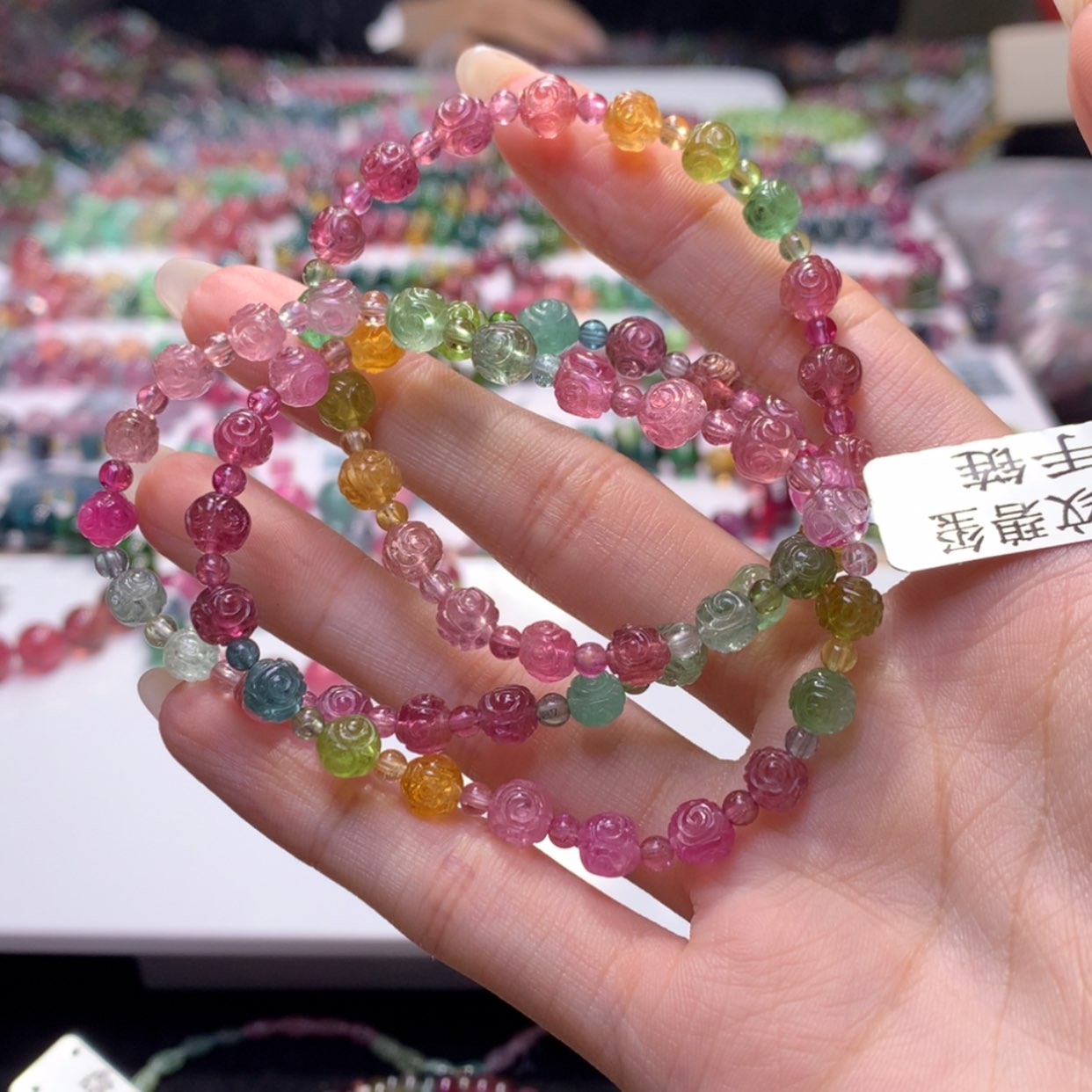 【闪购商品】未镶嵌手串蓝色碧玺