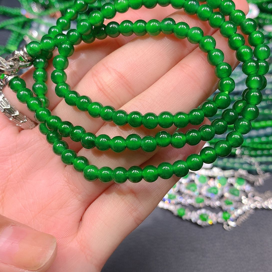 翡翠戒指未镶嵌天然翡翠