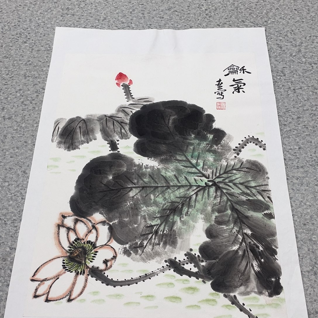 国画1.4平尺国画作品