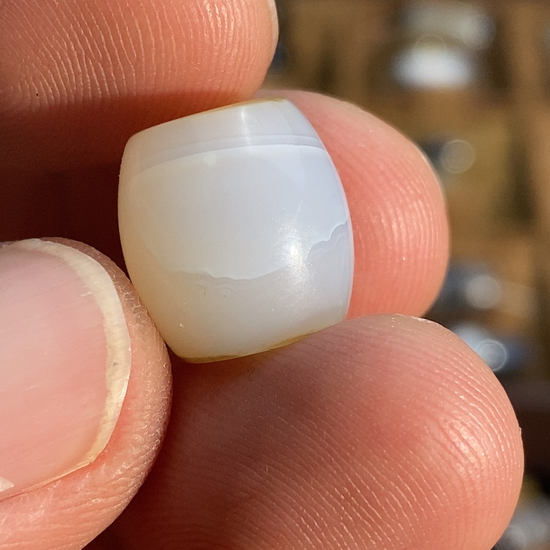 玛瑙/玉髓颈饰合金