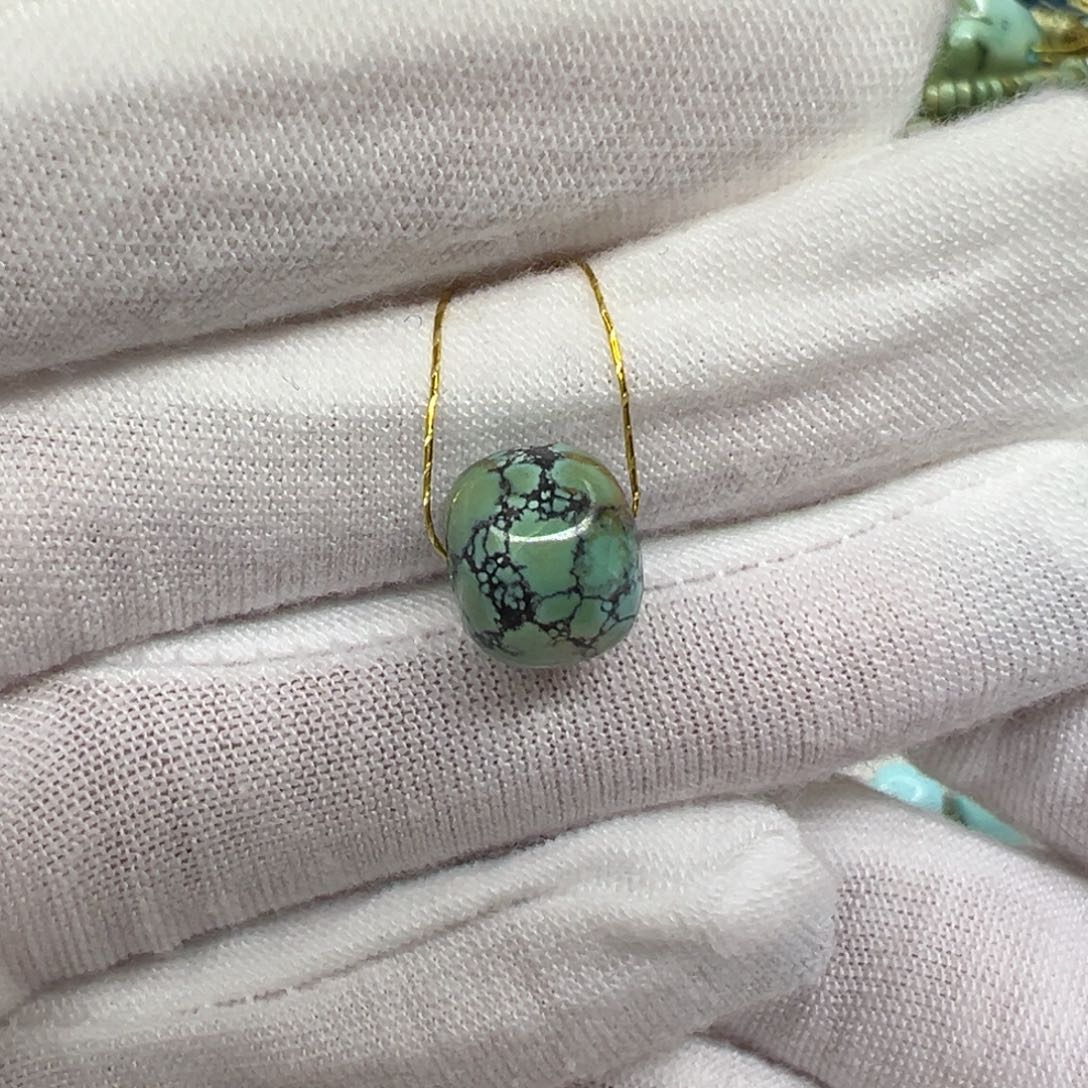 绿松石未镶嵌配饰87直径10.5