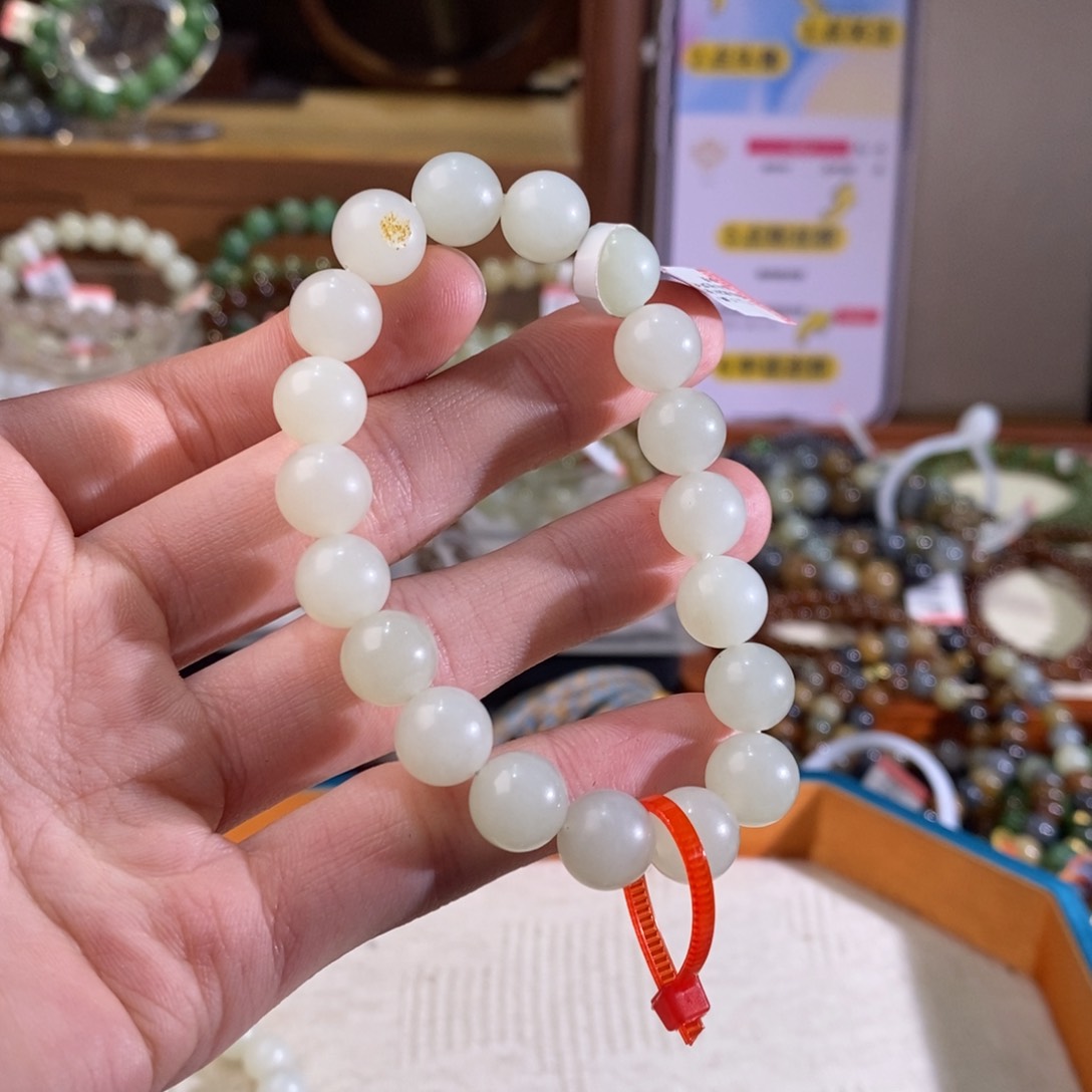 和田玉手链未镶嵌