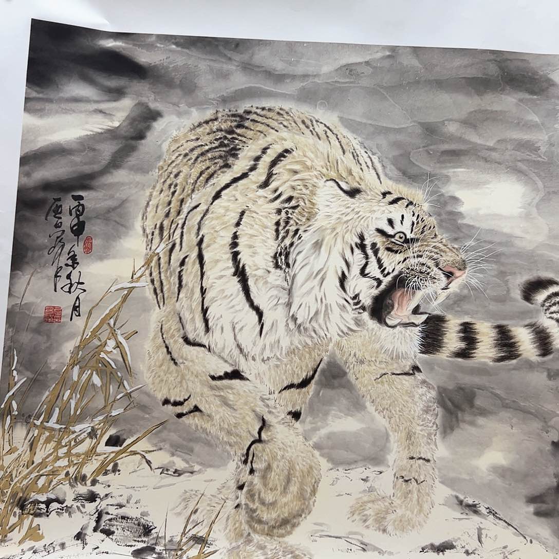 国画书法作品欣赏，书法