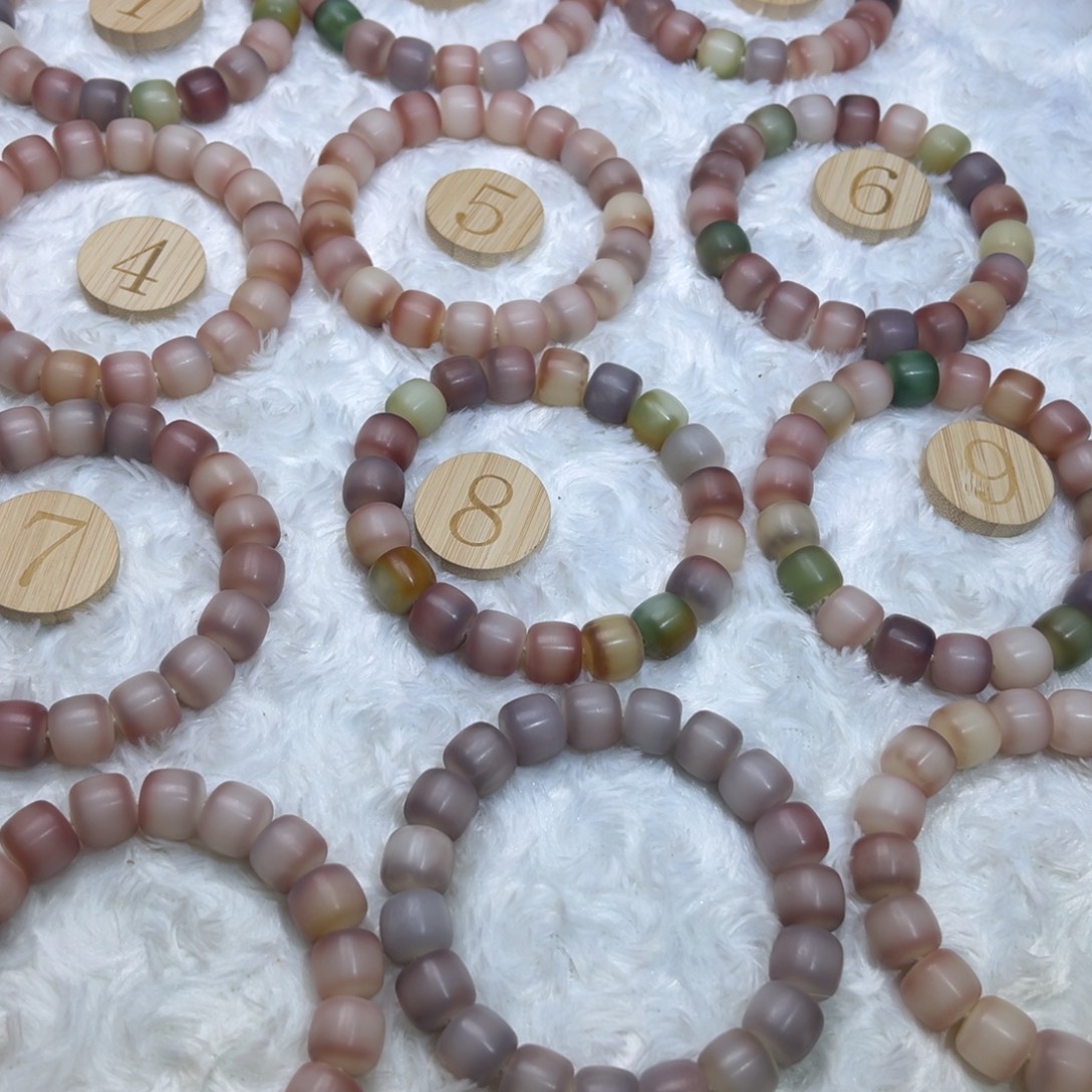 吊坠菩提根/象牙果桃花枝全卡13