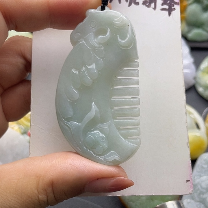 翡翠未镶嵌颈饰天然翡翠