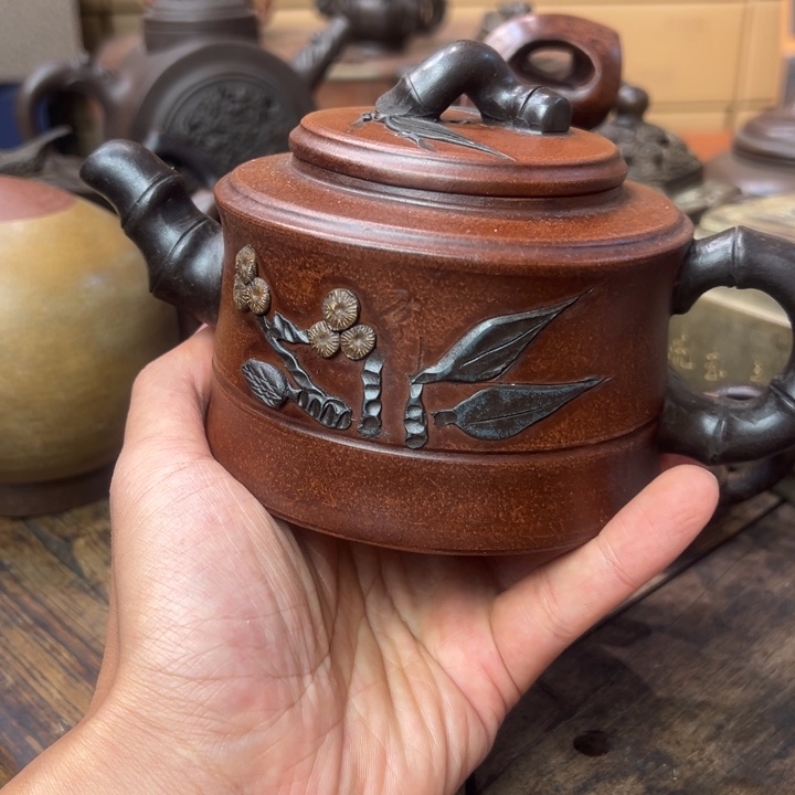 茶壶紫砂紫砂壶作品