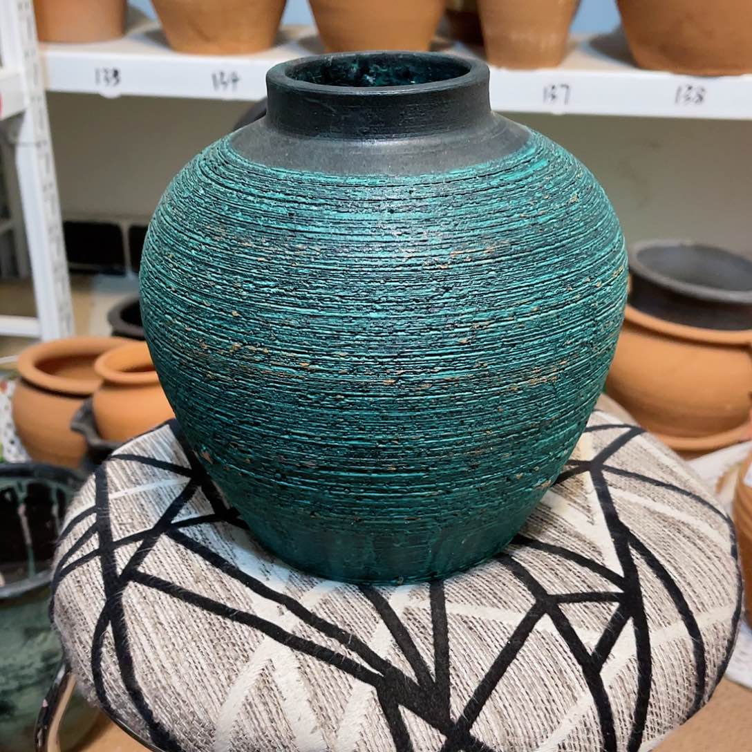 红陶无孔无孔口径8高度20 