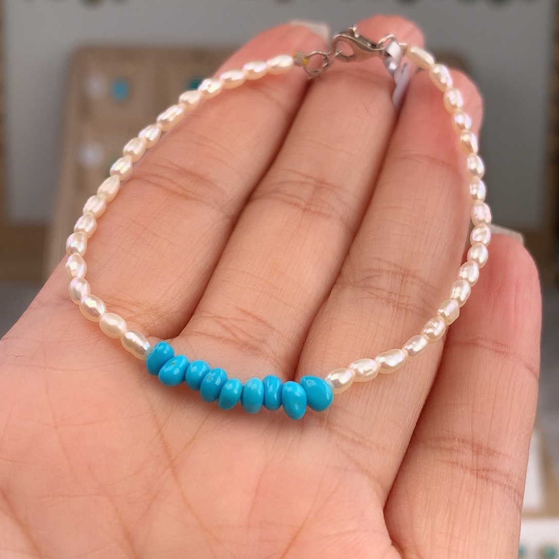 绿松石未镶嵌手链