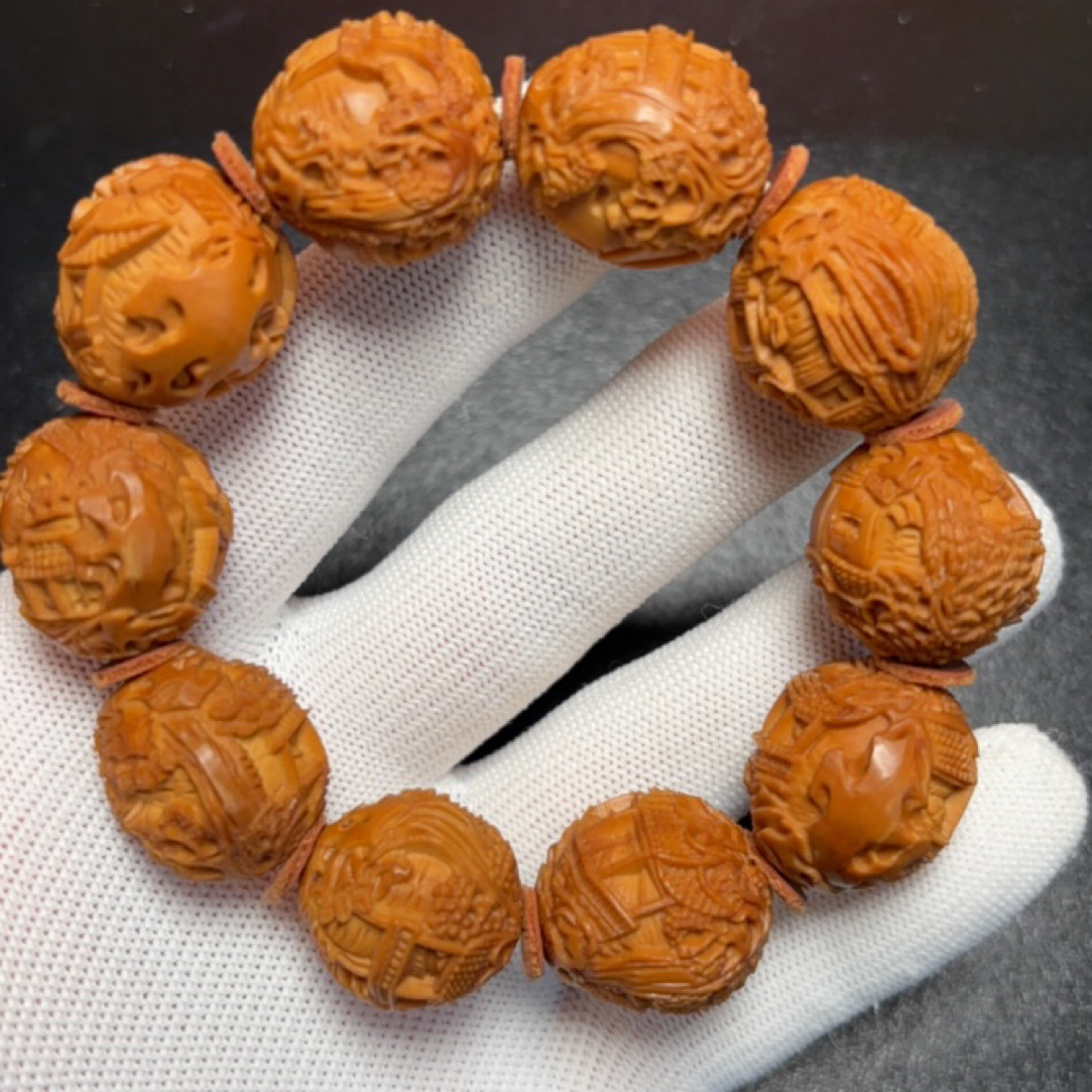 2.2风景园林橄榄核手串