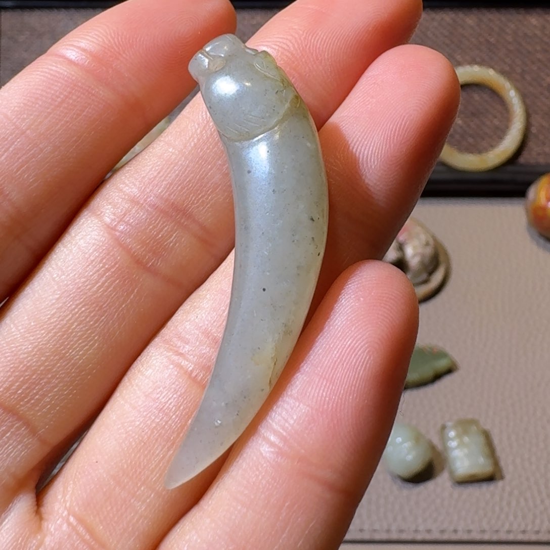 和田玉挂件未镶嵌太*