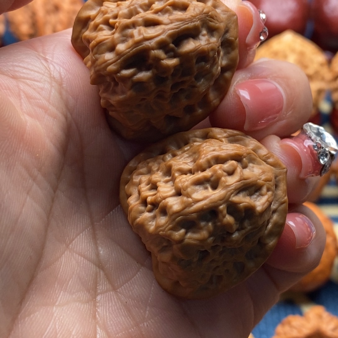 文玩核桃把件包*爸精品小手捻