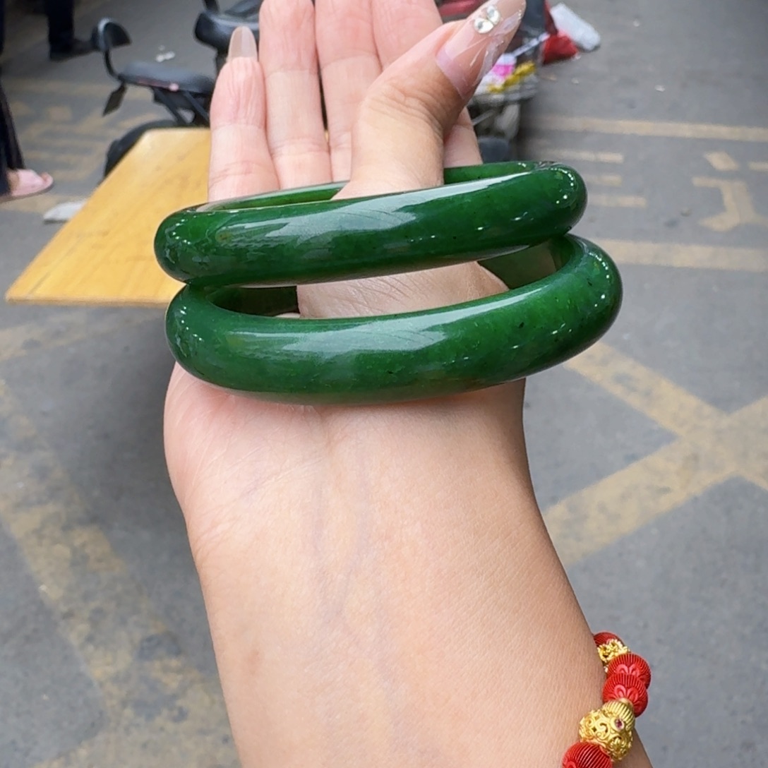 和田玉手镯未镶嵌多样性发货拍一发一