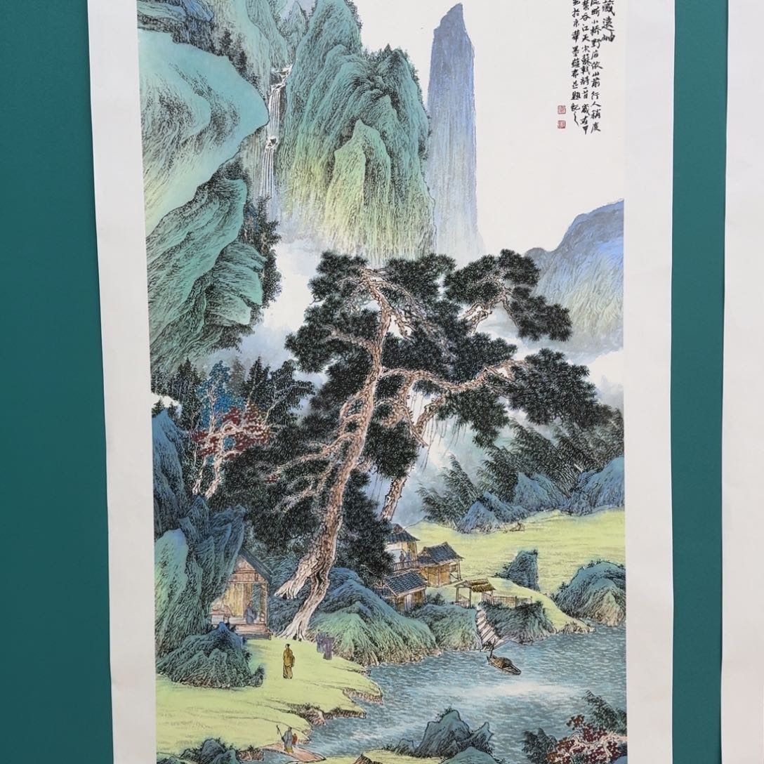 国画P*n卫长老师作品