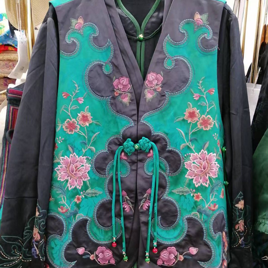 民族风刺绣马甲25321