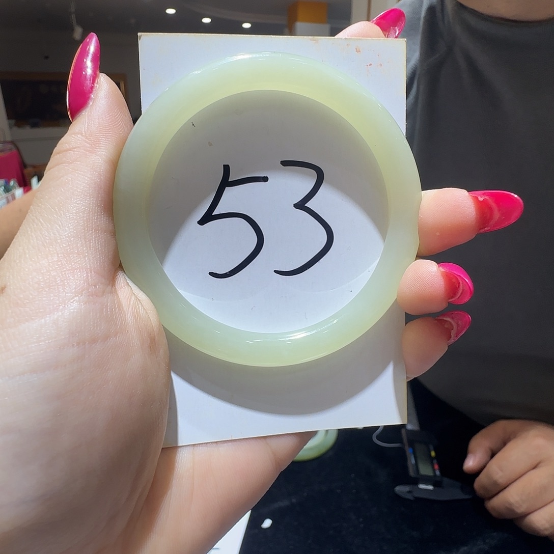 和田玉未镶嵌手镯878